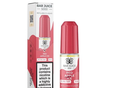 Bar Juice 5000 Nic Salt - Red Apple Ice Fashion