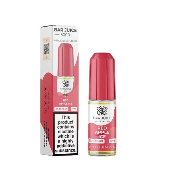 Bar Juice 5000 Nic Salt - Red Apple Ice Fashion