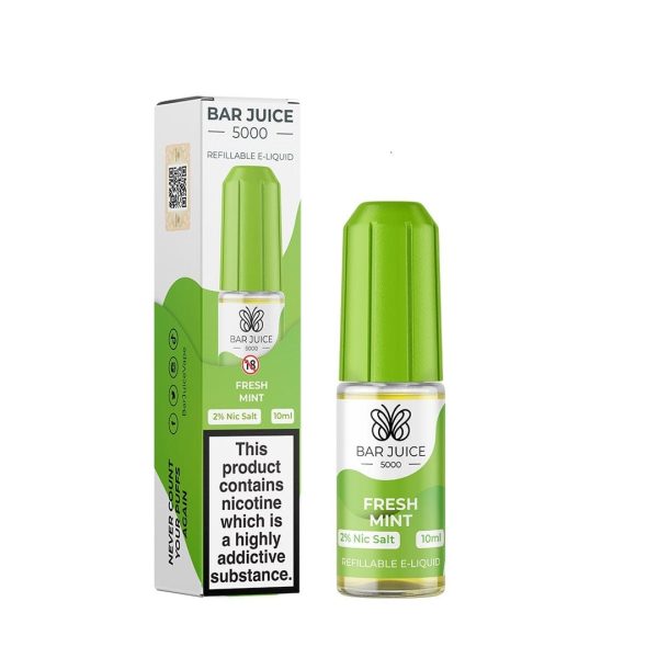 Bar Juice 5000 Nic Salt - Fresh Mint For Discount