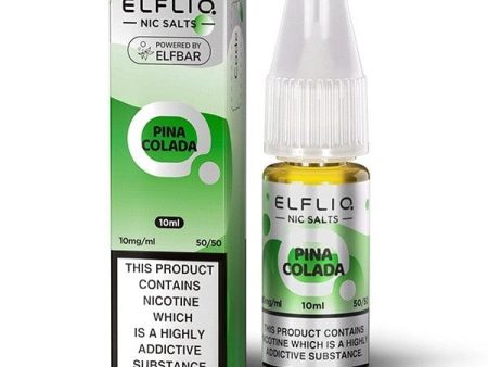 ElfLiq Nic Salt 10ml - Pina Colada Elf bar e-liquid Fashion