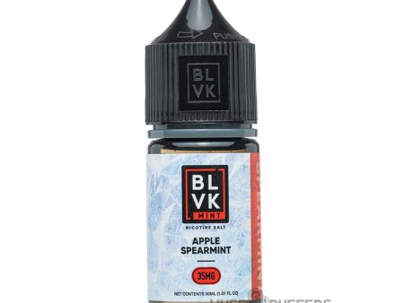 BLVK Mint Salt - Apple Spearmint 30mL Sale