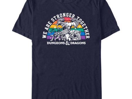 Dungeons & Dragons Stronger Together Adult T-Shirt Fashion