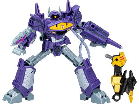 Transformers EarthSpark Deluxe Shockwave Fashion