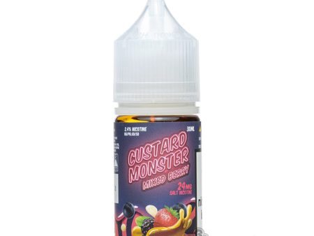 Custard Monster Salt - Mixed Berry 30mL Online Sale