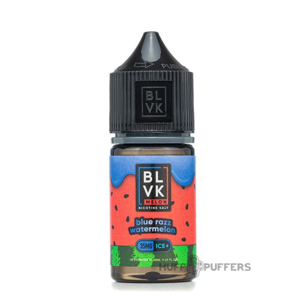 BLVK Melon Salt - Blue Razz Watermelon Ice 30mL For Cheap