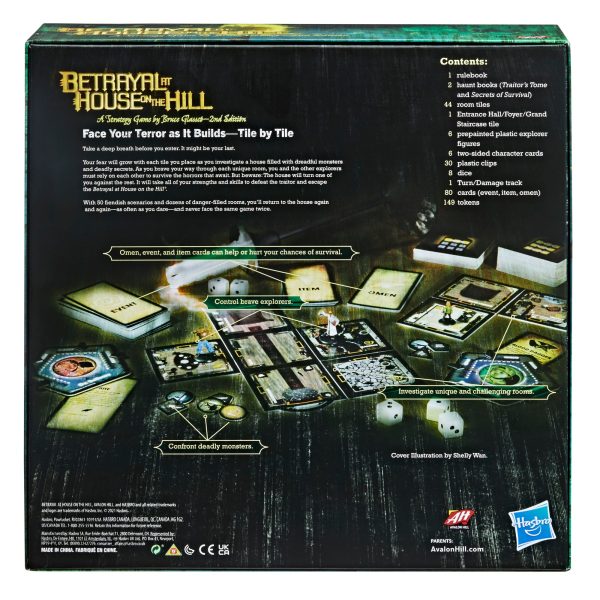 Avalon Hill Betrayal at House on the Hill Second Edition on Sale