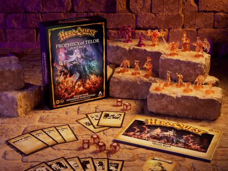 HeroQuest Prophecy of Telor Quest Pack, Requires HeroQuest Game System to Play For Discount