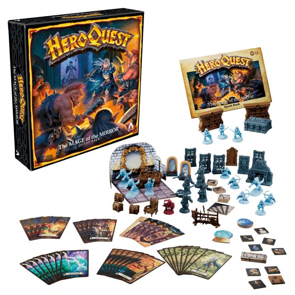 Avalon Hill Heroquest The Mage of the Mirror Quest Pack on Sale