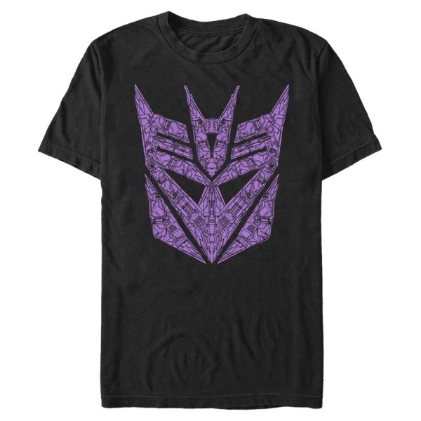 Transformers Detail Decepticon Symbol Men s T-Shirt Online Sale