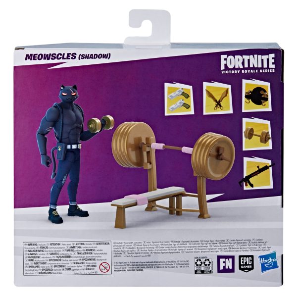 Fortnite Victory Royale Series Meowscles (Shadow) Deluxe Pack Cheap