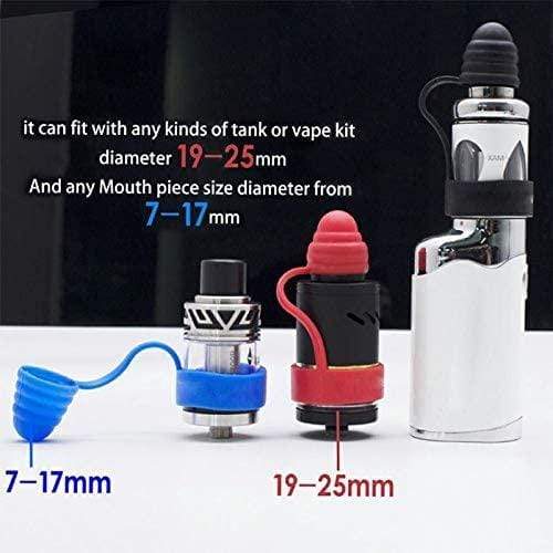 Silicone Vape Dust Cap Mouthpiece & Glass Protector Sale