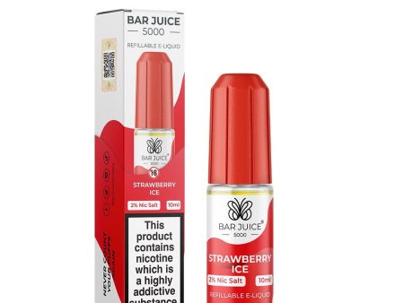 Bar Juice 5000 Nic Salt - Strawberry Ice Cheap