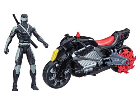 Snake Eyes: G.I. Joe Origins Snake Eyes with Stealth Cycle Sale