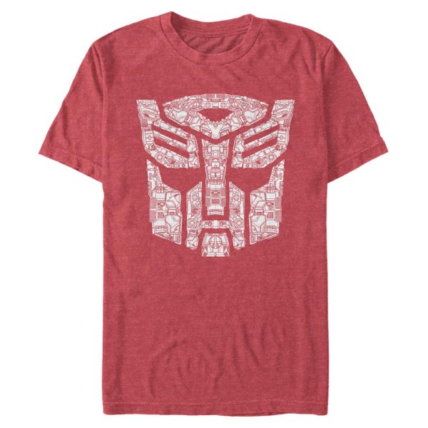 Transformers Detail Autobot Symbol Men s T-Shirt Hot on Sale