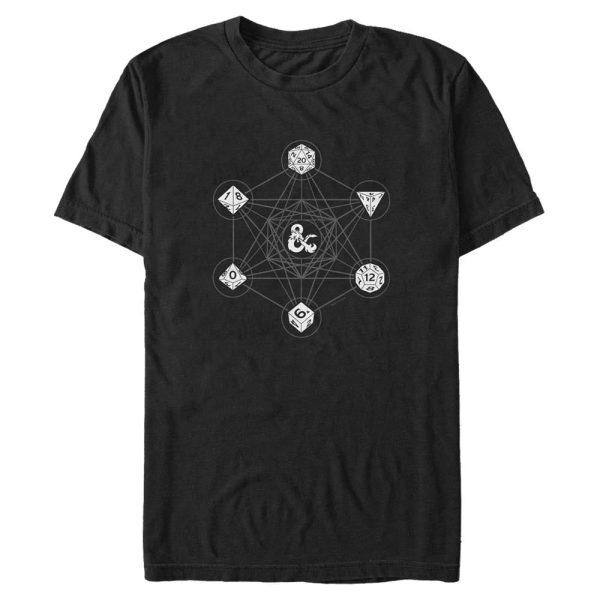 Dungeons & Dragons 6 DIE Men s T-Shirt Sale