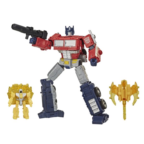 Transformers War for Cybertron Series-Inspired Optimus Prime Battle 3-Pack Online