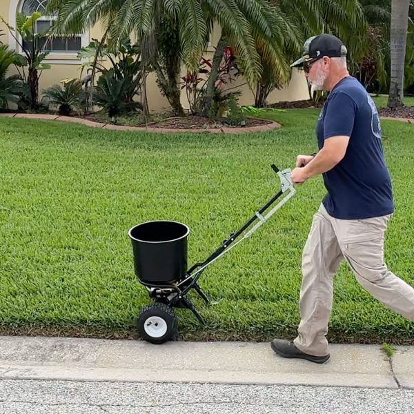 Yard Mastery 40 LB Residential Broadcast Spreader | Earthway Online Sale