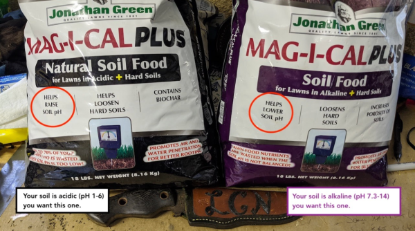 MAG-I-CAL® PLUS Soil Food for Lawns in Alkaline & Hard Soil | Jonathan Green For Sale