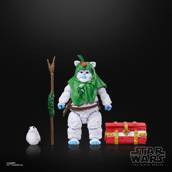 Star Wars The Black Series Ewok (Holiday Edition) Figure Discount