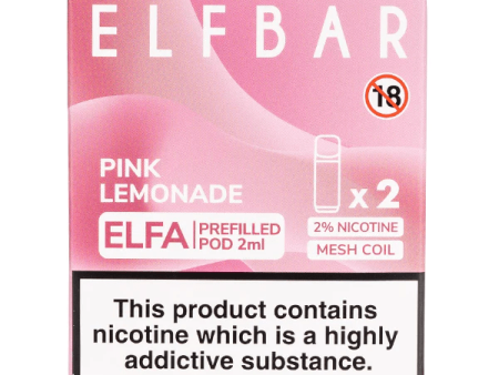 ELFA Prefilled Pod - Pink Lemonade 2ml Sale