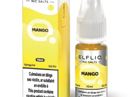 ElfLiq Nic Salt 10ml - Mango Elf bar e-liquid on Sale