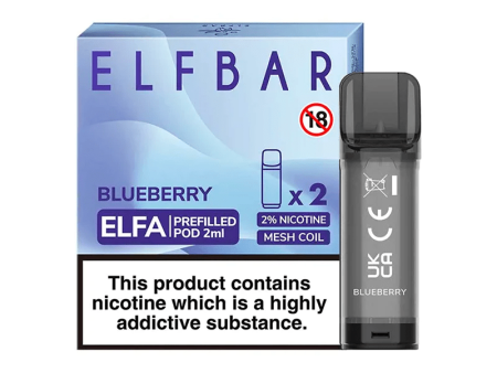 ELFA Prefilled Pod - Blueberry 2ml Fashion