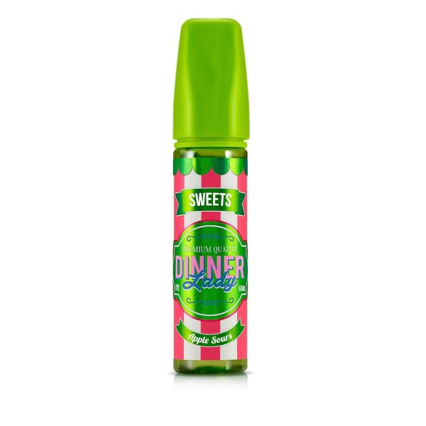 DINNER LADY 50ml Sweet Shortfill E-Liquid - Apple Sours Online now