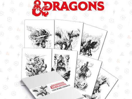 Dungeons & Dragons Lithograph Set Online Sale