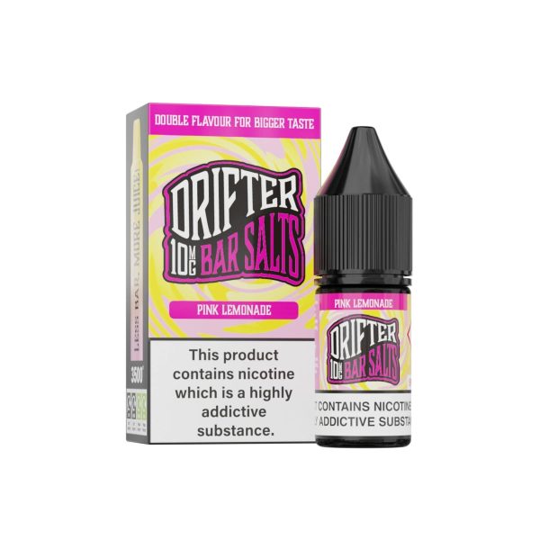 Drifter Bar Nic salt - Pink Lemonade 10ml Eliquid Hot on Sale