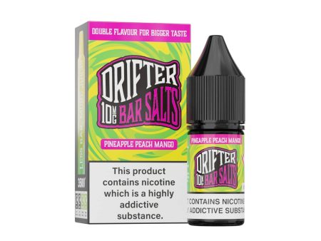 Drifter Bar Nic salt - Pineapple Peach Mango 10ml Eliquid Online Hot Sale