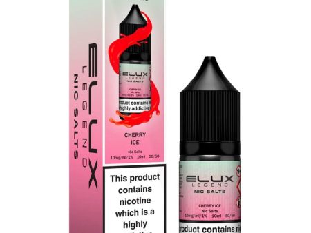 Elux Legend Nic Salt - Cherry Ice 10ml Eliquid Online Hot Sale