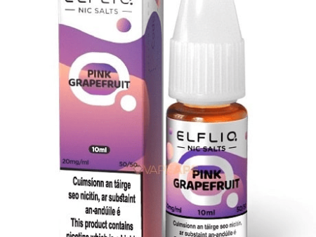 ElfLiq Nic Salt 10ml - Pink Grapefruit Elf bar e-liquid Online Hot Sale