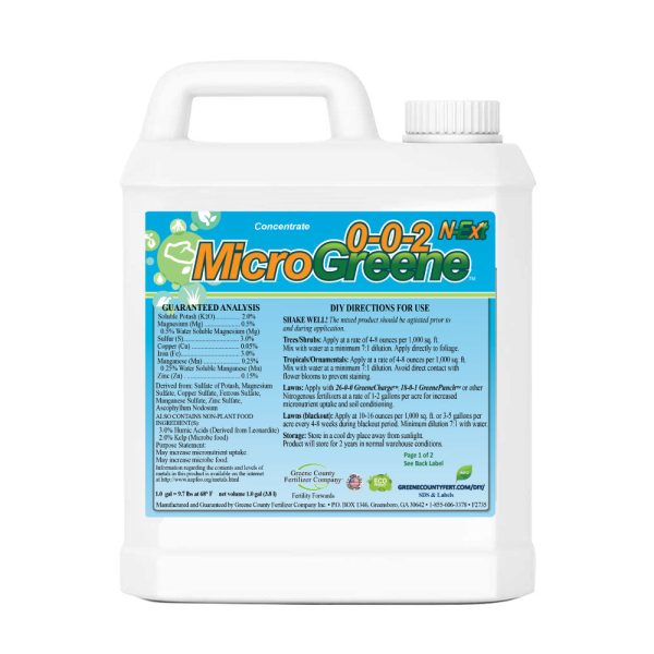 Double Dark Combo: 0-0-2 MicroGreene   7-0-0 GreeNe EfFect | Two Gallon | N-Ext Cheap