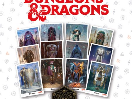 Dungeons and Dragons Classic Coin & Cards Set For Discount