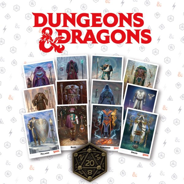 Dungeons and Dragons Classic Coin & Cards Set For Discount