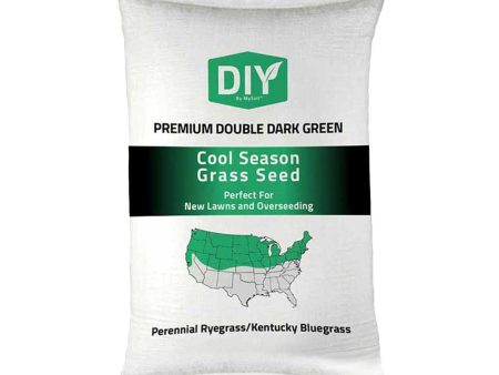 DIY Premium Double Dark Green Grass Seed - Cool Season Blend | MySoil Sale