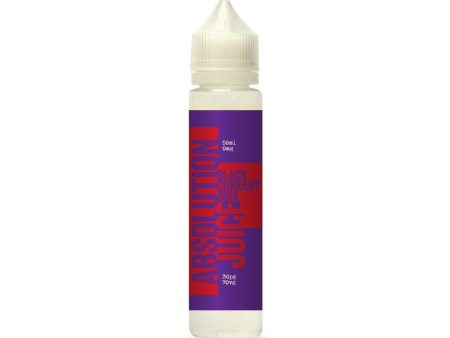 ABSOLUTION JUICE - 50ML SHORTFILL - BLACKCURRANT BINA Cheap