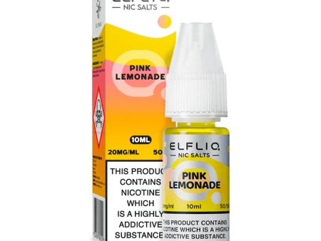 ElfLiq  Nic Salt 10ml - Pink Lemonade Elf bar e-liquid Online Hot Sale