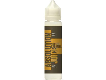 ABSOLUTION JUICE - 50ML SHORTFILL - SALTED CARAMEL on Sale