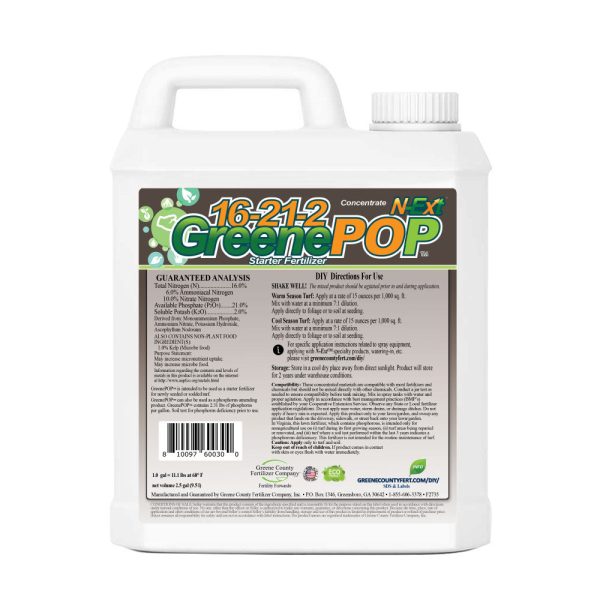 [N-Ext] 16-21-2 GreenePOP | 2.5 Gallon Online Sale