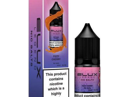 Elux Legend Nic Salt - Fizzy Cherry 10ml Eliquid on Sale