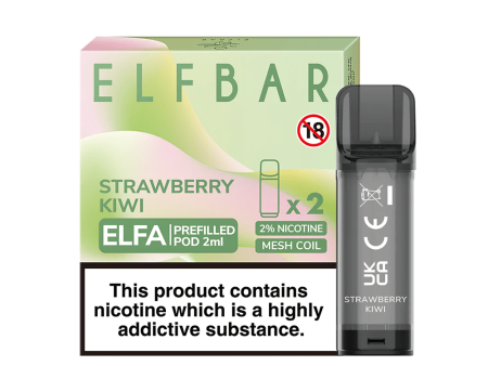 ELFA Prefilled Pod - Strawberry Kiwi 2ml on Sale