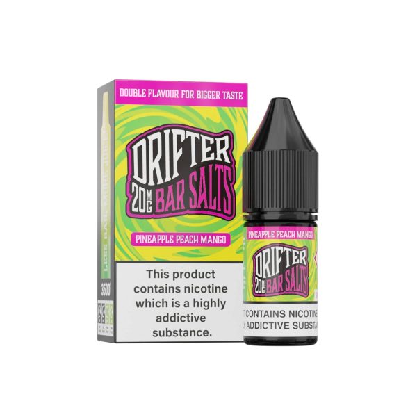 Drifter Bar Nic salt - Pineapple Peach Mango 10ml Eliquid Online Hot Sale