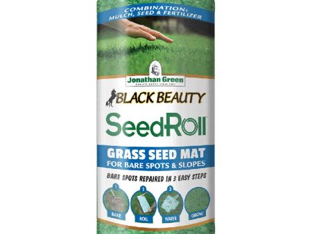 Black Beauty Biodegradable Grass Seed Roll | Jonathan Green Online