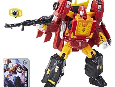 Transformers: Generations Power of the Primes Leader Evolution Rodimus Prime Figure Fashion