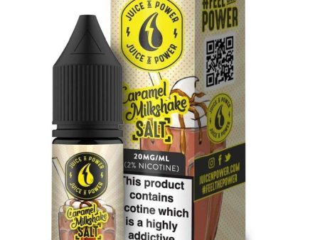 Caramel Milkshake - Nic Salt By Juice N Power 10ml Supply