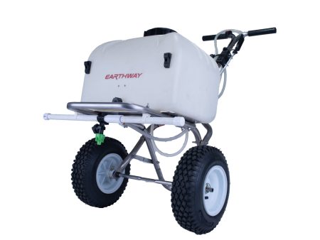 90308 - 8 Gallon Stainless Steel Push Sprayer with Hose | Earthway Online