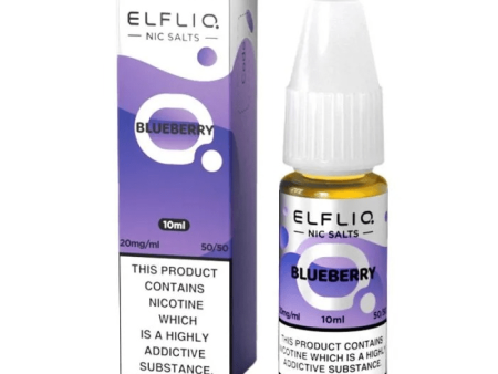 ElfLiq Nic Salt 10ml - Blueberry Elf bar e-liquid Cheap