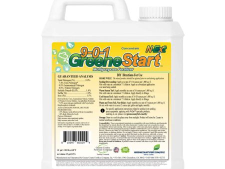 [N-Ext] 9-0-1 GreeneStart | 2.5 Gallon Discount