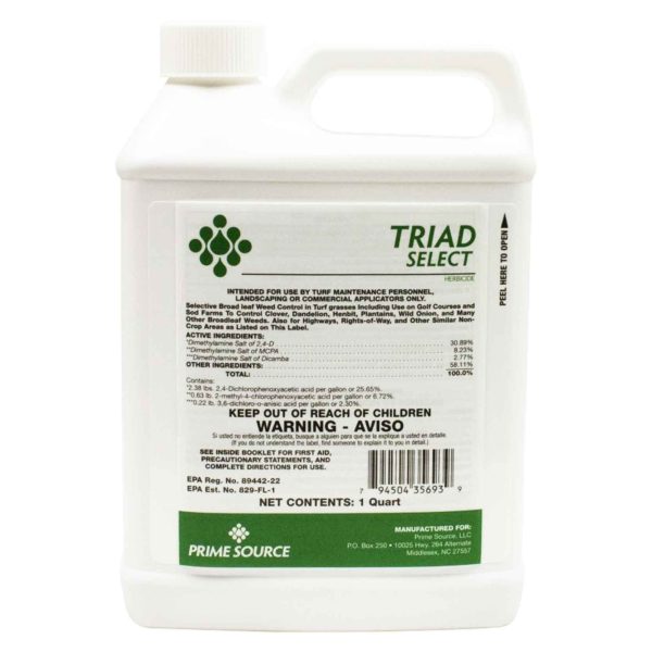 Broadleaf Weed Control - Triad Select | Herbicide Fashion